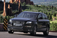 【フランクフルトモーターショー05】アウディ Q7 プロトタイプ、公道での写真 画像