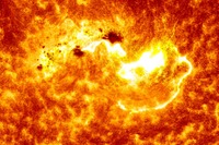 シグナス補給船運用第1号、太陽活動活発化のため打ち上げ延期 画像