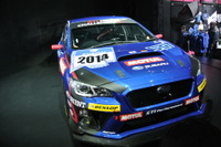【東京オートサロン14】スバル/STI、ニュル24時間レース参戦車両を世界初公開 画像