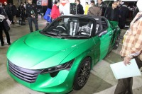 【東京オートサロン14】軽量PHVスポーツ TE-Spyder 800、エンジンダウンサイズでモーター電圧アップ 画像