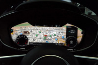 【CES14】アウディのデジタルインパネはインテリアに革命おこすか…次期 TT に搭載予定 画像