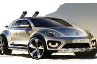 【デトロイトモーターショー14】VW ザ・ビートル、SUVに変身?!… デューン の画像がリーク 画像