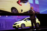 【デトロイトモーターショー14】ホンダ、新型フィット 北米仕様車を公開…メキシコ工場製、今春発売 画像
