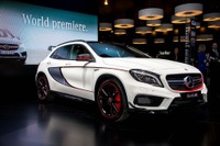【デトロイトモーターショー14】メルセデスGLA 45AMG …360psの2.0ターボ搭載［詳細画像］ 画像