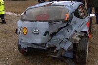 【WRC 第1戦】ヌービル、第1ステージのクラッシュで無念のリタイア 画像