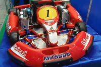 【オートモーティブワールド14】ソーラーカーやエコラン競技用の駆動システムを展示したミツバ 画像