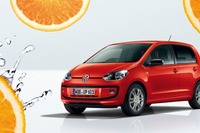 VW up! にオレンジカラーの限定モデル 画像