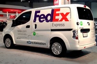 【ワシントンモーターショー14】日産の商用EV、e-NV200 …米国でフェデックスと実証テスト 画像