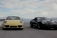 シボレー コルベット 新型、ポルシェ 911 と徹底比較［動画］ 画像