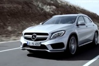 メルセデス GLA に頂点、GLA 45AMG …360psターボの俊足SUV［動画］ 画像