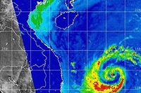 JAXA、水循環変動観測衛星「しずく」で収集した観測データを米国海洋大気庁が活用…熱帯低気圧の監視 画像