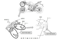 【リコール】ヤマハ マジェスティ250 など、ヘッドライトがつかなくなるおそれ 画像