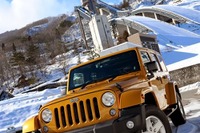 ジープ ラングラー 本格四駆に雪上で乗ってみた! 画像