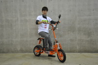 【ジャパンキャンピングカーショー14】電動ボードバイクにオフロードタイプ『BOSS』が新登場…スピリットワン 画像