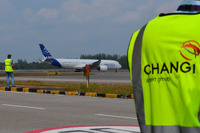 【シンガポール航空ショー】ロールスロイス、A350XWBに搭載したトレントXWBエンジンをアジア初公開 画像
