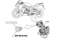 【リコール】ホンダ CBR400R など、エンジン停止のおそれ 画像