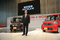 日産片桐副社長「軽のシェアでも15%に近づけていきたい」 画像