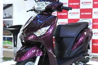 【デリーモーターショー14】ヤマハ・シグナスシリーズのインド専用モデルを初公開 画像