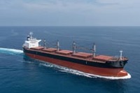 三井造船、5万6000重量トン型ばら積み貨物運搬船「トン ヒル II」を引き渡し 画像