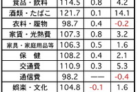 1月のマレーシア消費者物価、前月比で0.6%上昇 画像