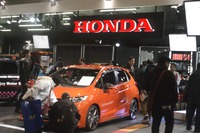 【大阪オートメッセ14】ホンダ N-BOX+ エレメントコンセプトは“お遊び”ではなく実用性も考慮 画像
