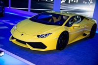 【ジュネーブモーターショー14】ランボルギーニ、ウラカン 初公開… ガヤルド 後継車は全面進化 画像