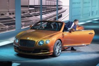 【ジュネーブモーターショー14】ベントレーの量産車で最速、2014年型 コンチネンタル GTスピード を初公開 画像