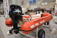 【ジャパンボートショー14】浜口ウレタン、水難救助用ウレタンボートを出品 画像