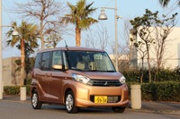【三菱 eKスペース 発売】広さを感じる秘密はピラー角度と奥行き感 画像
