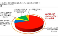 8割強のユーザーがキャンピングカー旅行にペット同伴…日本RV協会調べ 画像