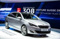 【ジュネーブモーターショー14】プジョー、新型308 SWを初公開［詳細画像］ 画像