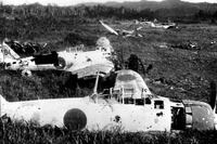 マレーシア・ムアルの農園で旧日本軍軍用機の残骸発見、銃弾なども 画像