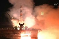 ソユーズTMA-12M宇宙船、バイコヌール宇宙基地から打ち上げ成功 画像