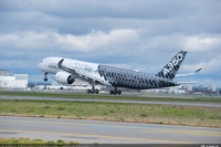 神戸製鋼、エアバスA350XWBの着陸装置に使用されるチタン大型鍛造品を供給 画像