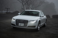 【アウディ A8 改良新型】LED25個で照射範囲をコントロールするマトリクスLEDヘッドライト［写真蔵］ 画像