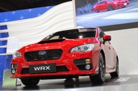 【バンコクモーターショー14】右ハンドル仕様デビュー、センター飾る深紅のスバル WRX［詳細画像］ 画像