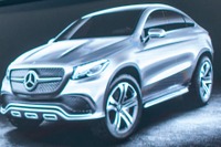 メルセデスベンツ、コンセプト クーペ SUV の画像公開…Mクラス 派生クーペを示唆 画像