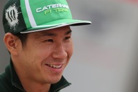 【F1】小林可夢偉、初体験を語る 画像