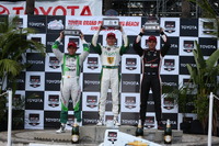 【INDYCAR 第2戦】コンウェイ、多重クラッシュをスリ抜けて驚きの勝利獲得...琢磨はリタイア 画像