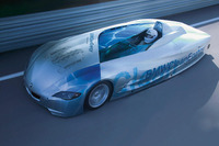 【東京モーターショー05】BMW、オーバー300km/hの水素自動車 画像