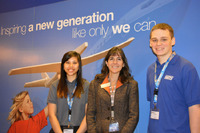 ボーイング、世界航空トレーニング討論会でパイロット目指す学生を支援 画像