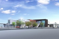 常磐線石岡駅の橋上化工事が本格化…来夏の使用開始目指す 画像