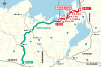 舞鶴若狭自動車道 小浜IC~敦賀JCT間、7月開通へ 画像