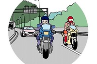 高速道路バイク2人乗り---意外?な調査結果 画像