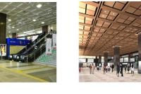 仙台駅の吹抜けコンコース、改修工事に着手 画像