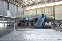 エアバス、A320neo初号機の最終組み立てを開始 画像