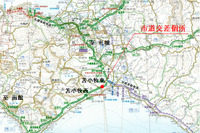 道央自動車道・幌内川橋からコンクリート片が落下 画像