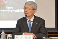トヨタ小平副社長「何年にもわたる努力の結果として、こういう営業利益になった」 画像