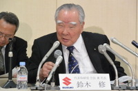 スズキ鈴木会長、最高益更新「恵まれた利益。喜んでいられることではない」 画像