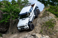 【メルセデスベンツ G63 AMG 6×6 試乗】通れない道はない!?どんな道もアトラクション化 画像